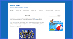 Desktop Screenshot of anchorsocket.com